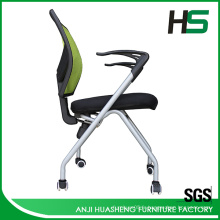 Chaise de bureau en treillis vert 827-H